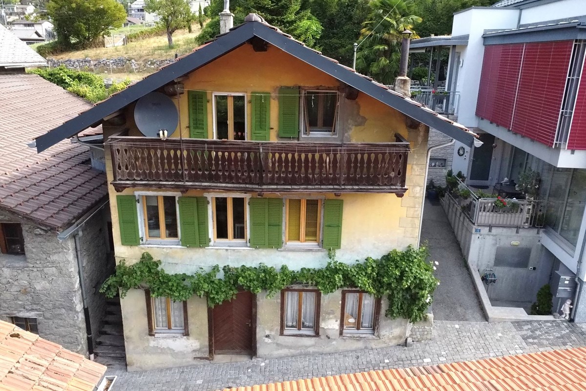 Einfamilienhaus - Kauf - Leuk Stadt, Wallis - EFH Leuk-Stadt_Hausansicht 3.JPG - 119101007-743
