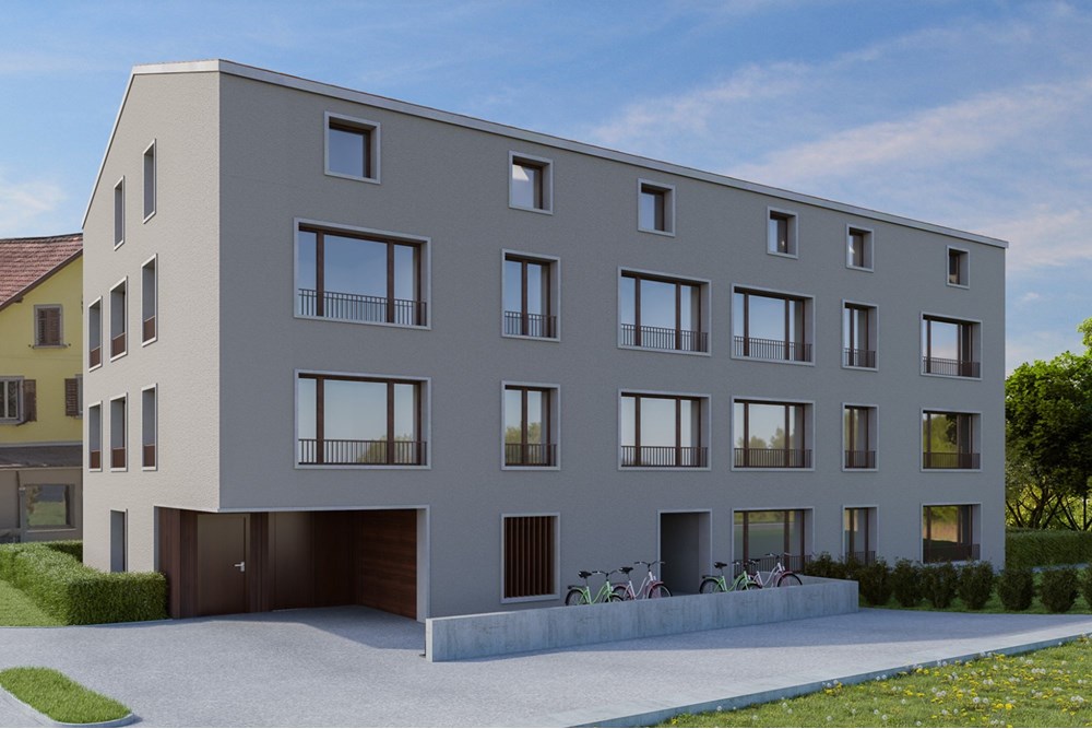 Wohnung - Kauf - Hildisrieden, Luzern - Aussenansicht Eingangseite.jpg - 111261001-4