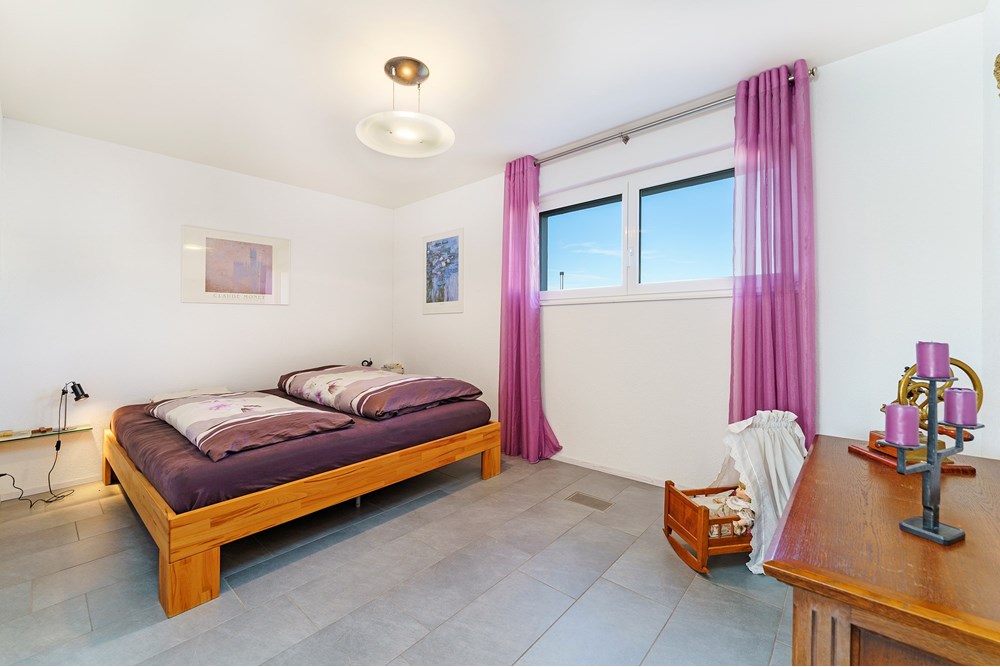 Résidentiel - Maison mitoyenne - Belfaux, Freiburg - CH - Chambre 1.jpg - 119791003-379