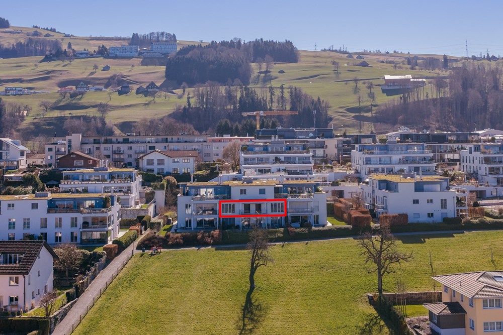 Wohnung - Kauf - Wilen b. Wollerau, Schwyz - DJI_20260227120929_0084_D (Ausschnitt) (eingezeichnet).jpg - 119271026-25