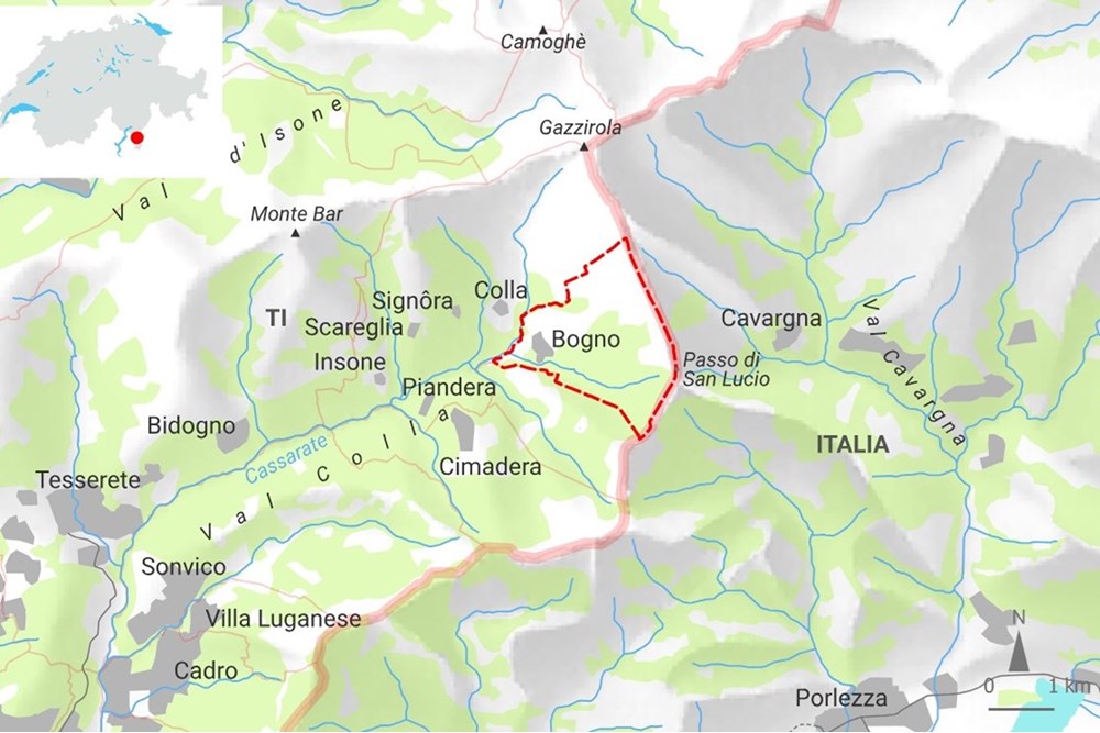 Wohnung - Haus - Bogno, Tessin - CH - Posizione Bogno.jpg - 119001097-13