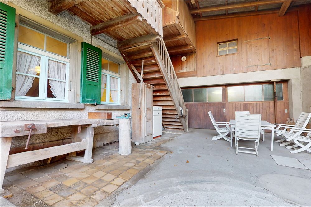 Bauernhaus - Kauf - Kerzers, Freiburg - gedeckter Terrassenplatz - 111271002-33