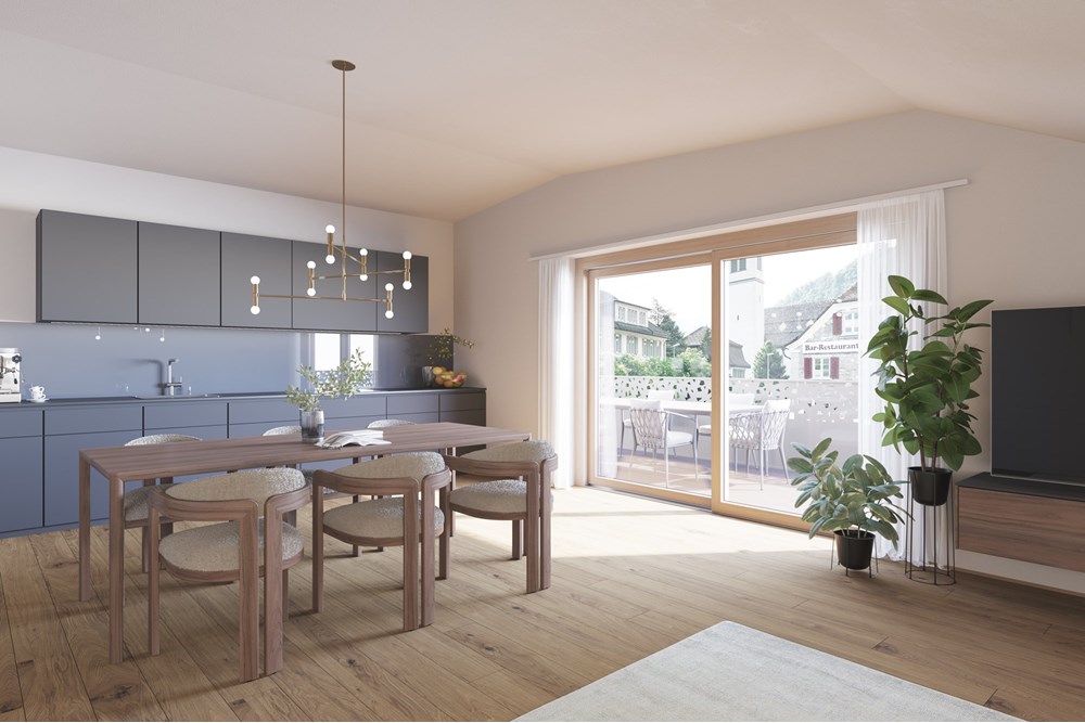 Attikawohnung - Kauf - Bad Ragaz, St. Gallen - Ragaces_Innen_04.jpg - 119141007-771