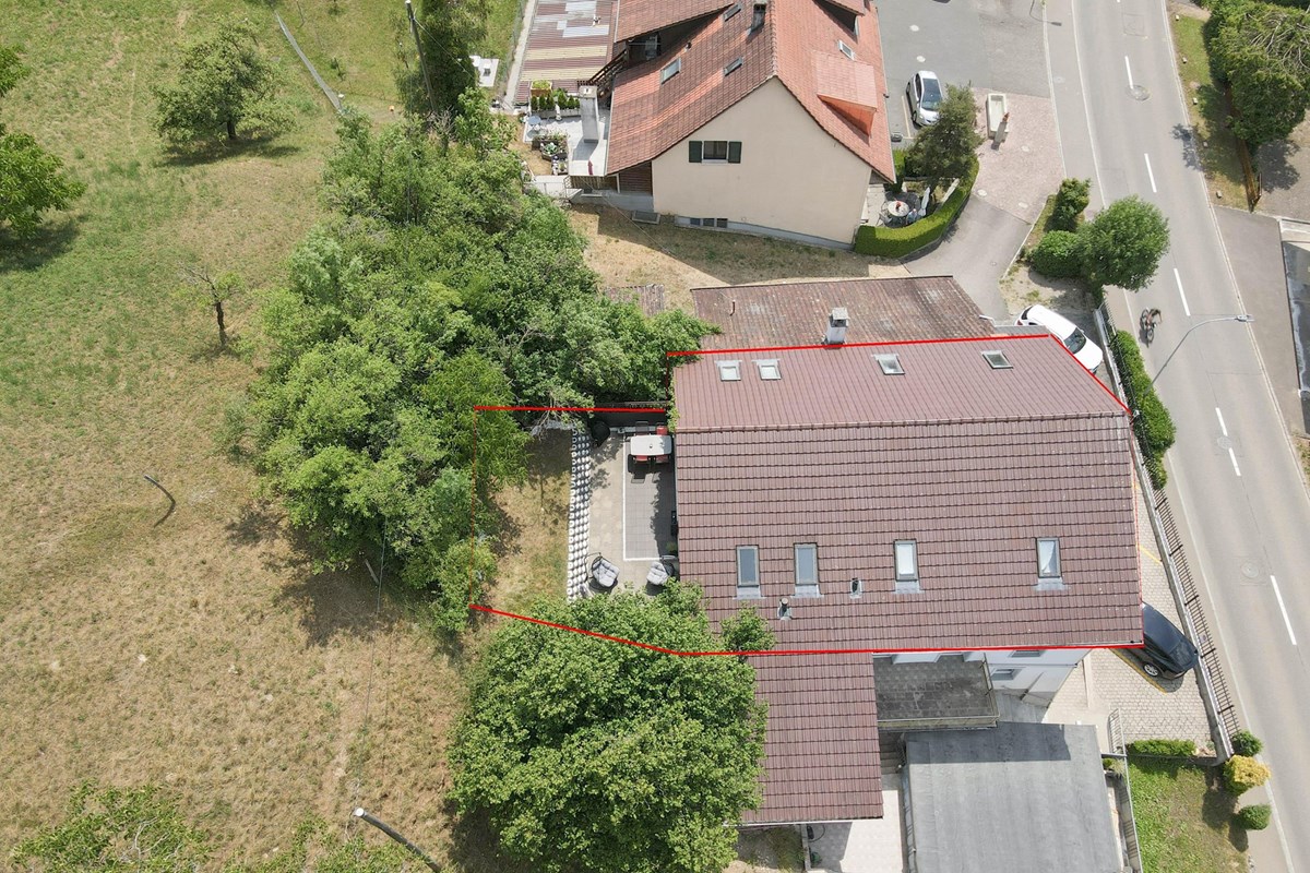 Wohnung - Kauf - Wölflinswil, Aargau - wöflinswil-unterdorf 62-drohne von oben.jpg - 110091005-1551