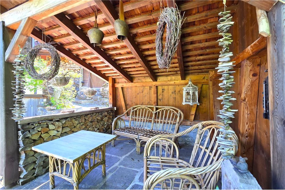 Chalet - Kauf - Albinen, Wallis - Gedeckter Sitzplatz - Sitzplatz - 119101007-706