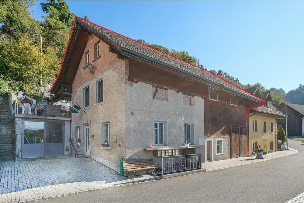 Einfamilienhaus - Kauf - Schwaderloch, Aargau - Hauptansicht_markiert.jpg - 115360017-85