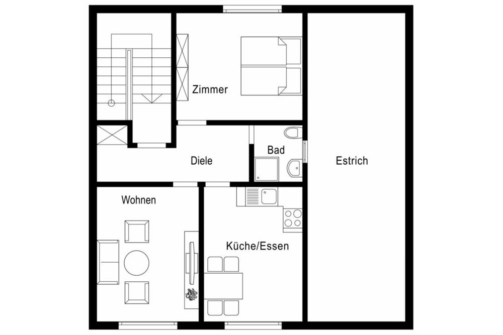 Mehrfamilienhaus - Kauf - Stalden VS, Wallis - Dachgeschoss - 119091001-289