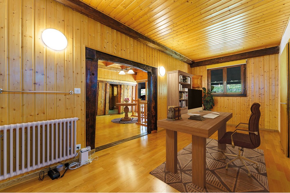 Résidentiel - Ferme - Charmey (Gruyère), Freiburg - CH - Office.jpg - 119791003-374