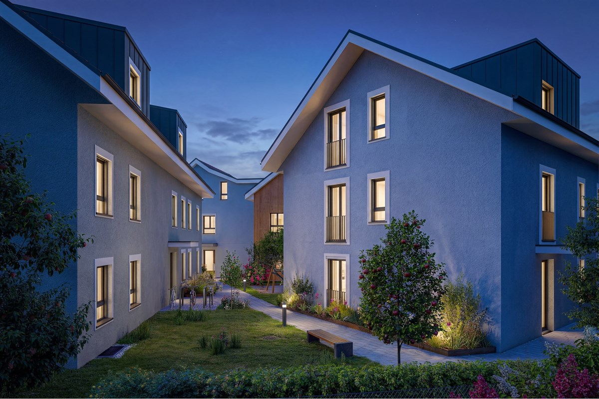 Wohnung - Kauf - Bünzen, Aargau - Nacht Aussen 2.jpg - 118471013-265