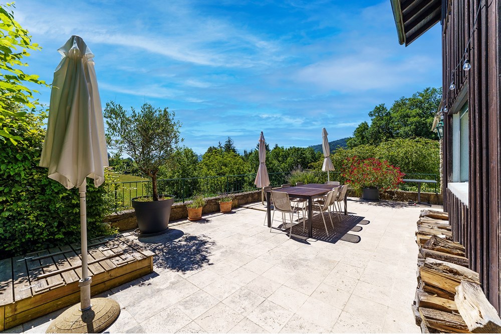 Résidentiel - Maison mitoyenne - Attalens, Freiburg - CH - Terrasse 1.jpg - 119791003-373