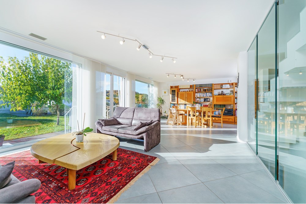 Résidentiel - Maison mitoyenne - Belfaux, Freiburg - CH - Living Room 2.jpg - 119791003-379