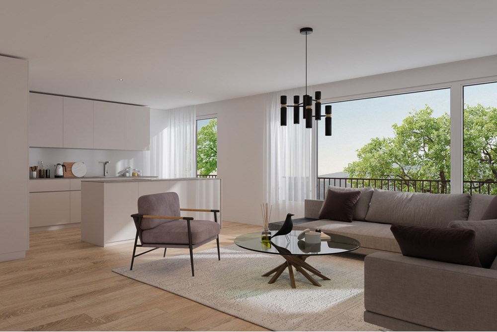 Wohnung - Kauf - Hildisrieden, Luzern - Wohnen Küche.jpg - 111261001-2