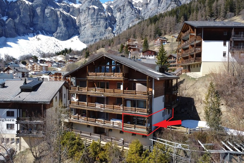 Wohnung - Kauf - Leukerbad, Wallis - 3.5 Zi-Wohnung_Schneehorn in Leukerbad_Hausansicht.JPG - 119101007-733