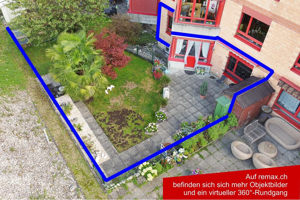 Gartenwohnung - Kauf - Liestal, Basel-Landschaft - DJI_0033-P_RahmenTXT.jpg - 110031007-345