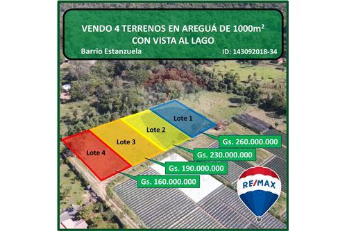 Venta-Terreno-Paraguay Central Aregua Estanzuela  Aregua  -  Estanzuela  - -143092018-35