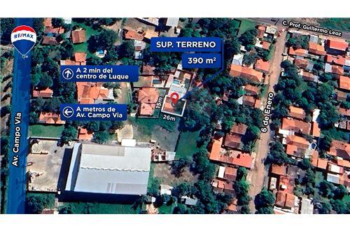 Venta-Terreno-Paraguay Central Luque Tercer Barrio  A 450 Mts. de la Av. Campo Vía  -  casi Profesor Guillermo Leoz  - -143014141-121