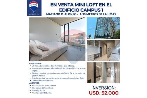 For Sale-Condo/Apartment-Paraguay Central Mariano Roque Alonso San Blas 2040 Mario Halley Mora  -  Mario Halley Mora  - -143017117-7