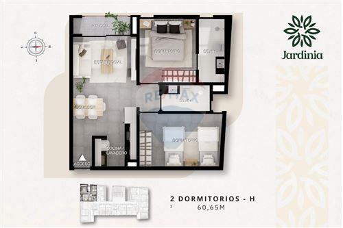 Venda-Apartamento-Paraguay Central Luque  Gral. Bernardino Caballero  -  -Edificio Jardinia  - -143037100-78
