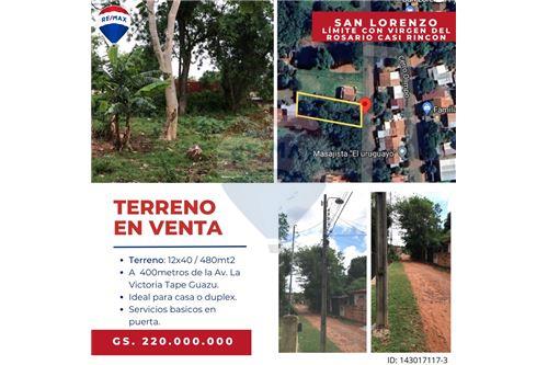 Till salu-Mark-Paraguay Central San Lorenzo  ,  -  ,  - -143017117-3