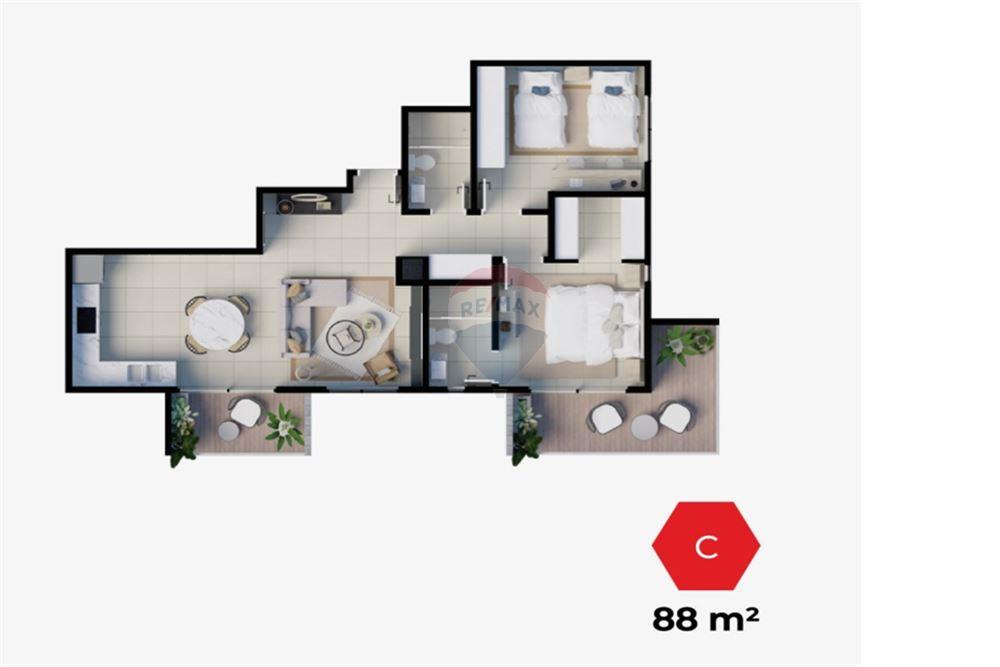 Mieszkaniowa - Mieszkanie - Paragwaj Asunción Villa Morra - PY - 5 - 143098009-655