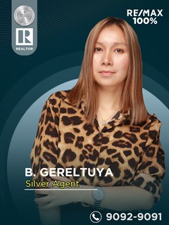 Gereltuya Batsaikhan - RE/MAX 100%