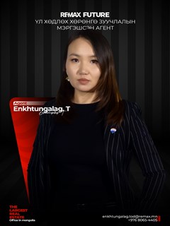 Enkhtungalag Todbaatar - RE/MAX Future