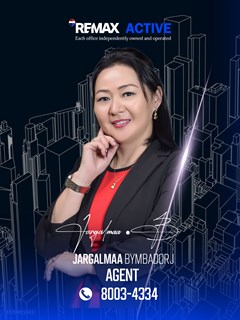 Jargalmaa Byambadorj - RE/MAX Active