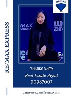 Gantsetseg Gansukh - RE/MAX Express