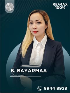 Bayarmaa Banidkhuu - RE/MAX 100%