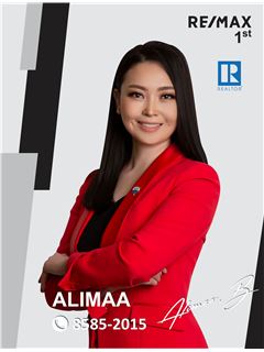Брокер/Эзэмшигч - Alimaa Ganbold - RE/MAX 1st