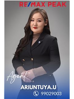 Ariuntuya Ulziibat - RE/MAX Peak