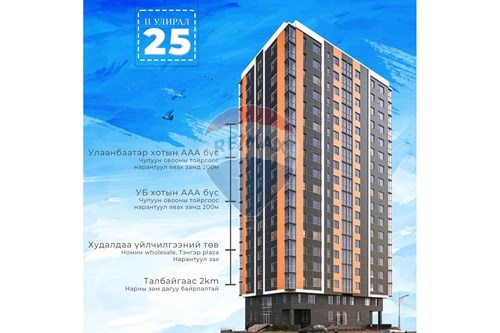 For Sale-Condo/Apartment-3 Уран Хан Хотхон  - Bayanzurkh, Mongolia-119078005-104