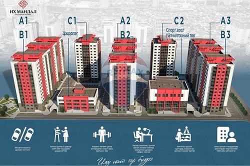 For Sale-Condo/Apartment-Bayanzurkh, Mongolia-119016036-122