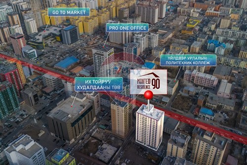Худалдах-Орон сууц-Дөлгөөн нуурт 2 өрөө худалдана  - Сүхбаатар, Монгол-119007006-683