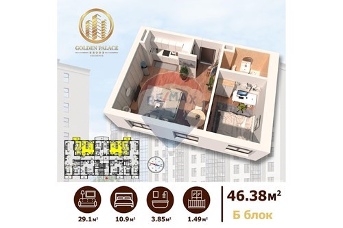 For Sale-Condo/Apartment-Baganuur, Mongolia-119009387-46