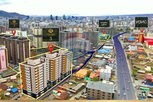 Худалдах-Орон сууц-Polaris Apartment 3  - Баянзүрх, Монгол-119012361-9