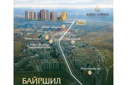 For Sale-Condo/Apartment-0 AURUG GARDEN RESIDENCE  - Khan-Uul, Mongolia-119078004-87