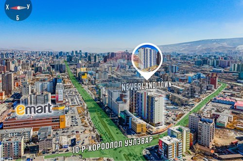 For Sale-Building-Энхтайвны өргөн чөлө Neverland town  - Энхтайвны өргөн чөлөөн хойно Хермэс захын эсрэг та  - Bayangol, Mongolia-119071011-272