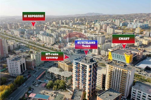 Худалдах-Building-Энхтайвны өргөн чөлө Neverland town  - Энхтайвны өргөн чөлөөн хойно Хермэс захын эсрэг та  - Баянгол, Монгол-119071011-275