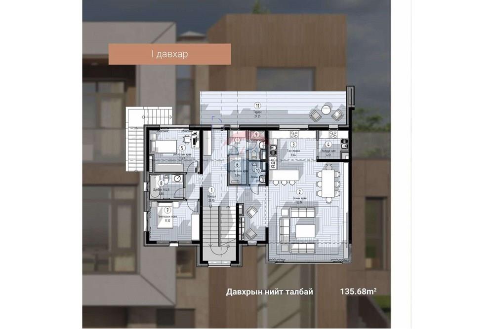 Rezidencijalno - Kuća s polukatovima - Баянзүрх, Монгол - MN - 8.jpg - 119057042-25