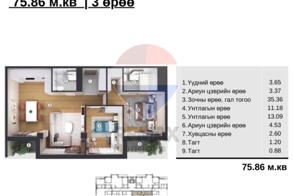 Residential - Condo/Apartment - Khan-Uul, Mongolia - MN - 03.jpeg - 119012152-360