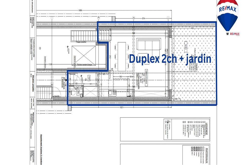 appartementencomplex - te koop - Anderlecht, België - Duplex_jardin.jpg - 210021026-491