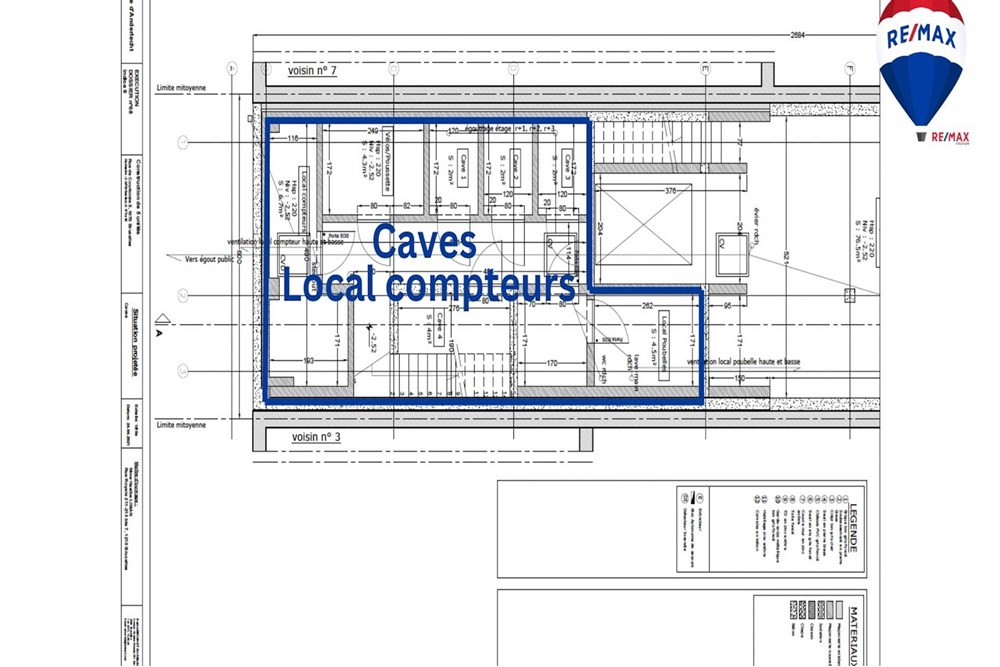 appartementencomplex - te koop - Anderlecht, België - caves_compteurs.jpg - 210021026-491