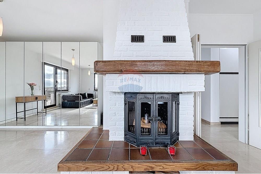 Penthouse - A vendre - Luxembourg - Cheminee.jpg - 280371001-11