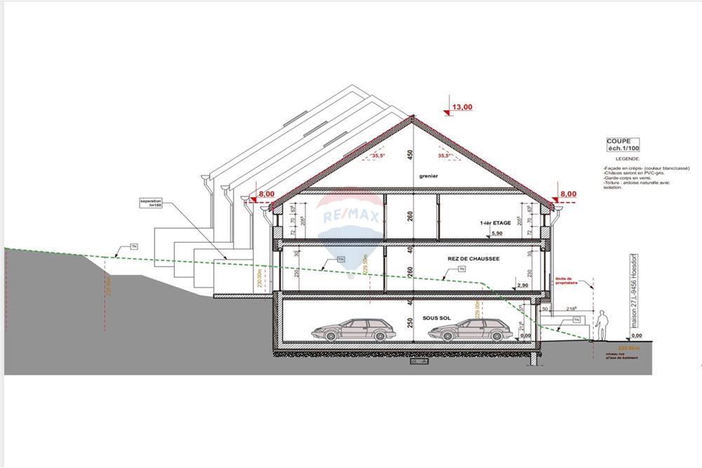 Maison jumelée - A vendre - Hoesdorf - RE/MAX Premium Maison jumelée à vendre à Hoesdorf - 280071034-145