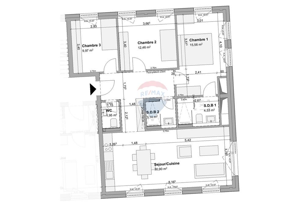 Residencial - Piso - Steinsel - LU - 6.214 appartement 3 ch.jpg - 280221001-763