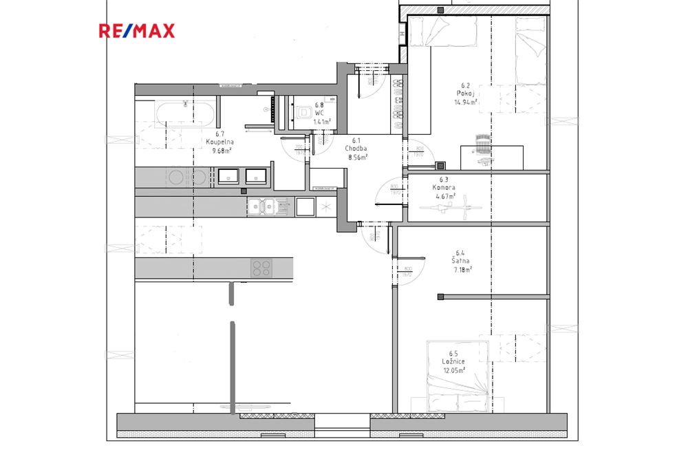 Prédio Habitacional - Apartamento - Svémyslice, Středočeský kraj - Czech Republic - 10 - 29234019-804