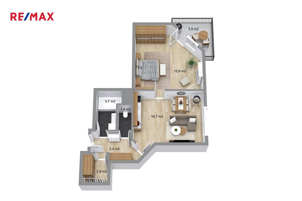 Mieszkaniowa - Mieszkanie - Prostějov, Olomoucký kraj - Czech Republic - 5 - 29246029-435