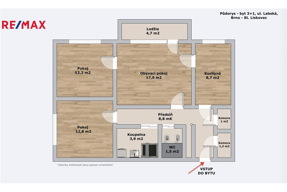 lakó - lakás (tégla) - Brno, Jihomoravský kraj - Czech Republic - 15 - 29284039-66