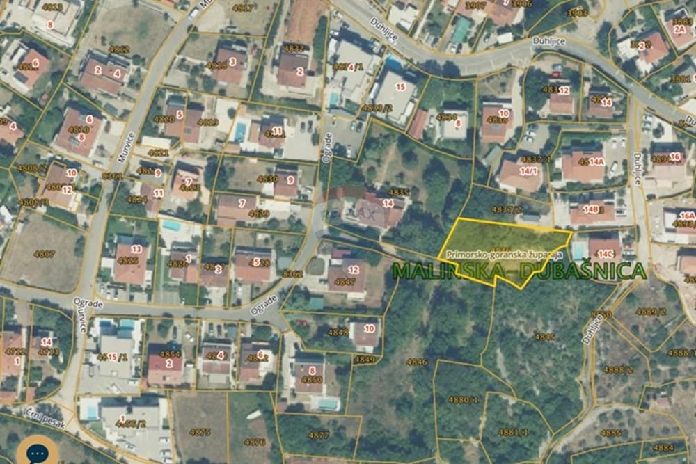 Građevinsko zemljište - Za prodaju - Malinska-Dubašnica, Hrvatska - Slika zaslona 2025-12-20 u 01.49.52.jpg - 300751003-219